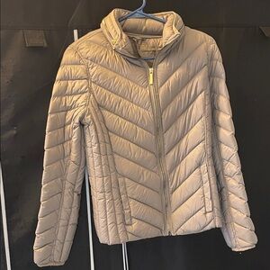 Michael Kors Light Tan Puffer Jacket